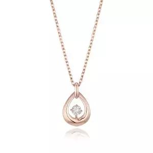 [로이드](마산점)14K L-Diamond 샤인드롭 클로즈투 1캐럿 목걸이 LNF22006D