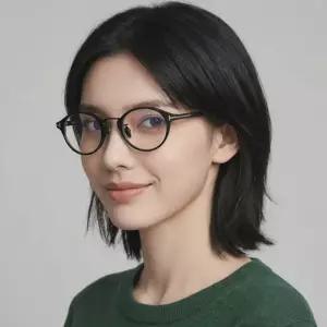 톰포드 블루라이트차단 안경테 TF5920DB 명품 라운드 뿔테 시력보호