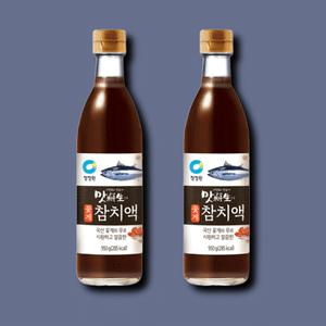 맛선생 꽃게 참치액 950g 2개