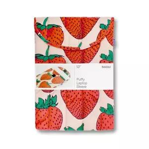 [원더스토어][바쿠백] 노트북 파우치 13인치 Strawberry
