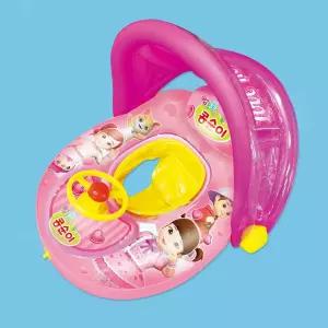 [웨이브위시]콩순이 파라솔 쿠션 보행기튜브