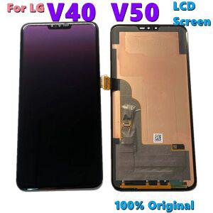 스마트폰 액정 교체 부품 오리지널 AMOLED LCD LG V40 ThinQ 디스플레이 터치 스크린 디지타이저 어셈블리