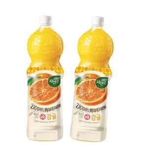 아트박스/호사문구 웅진 자연은 달콤감귤 주스 1.5L 12페트