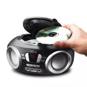 인켈 IK-C515CD 휴대용 CD 플레이어 스피커 (20W) FM라디오