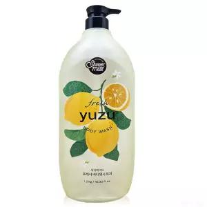 샤워메이트 바디워시 1200ml 유자. x 3개
