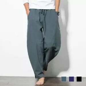 여름바지 이거다이거Z163 남자통바지 마바지 빅사이즈 QfY8+5DNX