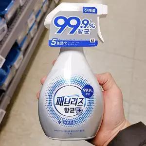 페브리즈 항균플러스 섬유탈취제 깨끗한향 370ML