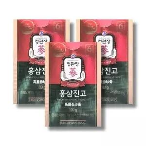 정관장 홍삼진고 100g 3박스 + 쇼핑백 /wb