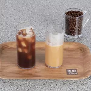 데일리라인 트라이탄 일자컵 14온스 커피 음료용 국산 클리어컵 470ml