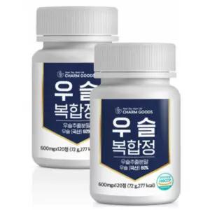 국산 우슬등복합물 가루 분말 정 우슬 복합물 120정 2통
