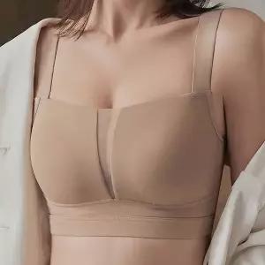 미미캐츠 가슴 작아 보이는 처짐 방지 V라인 앞트임 미니마이저 여성 브라 MC6001