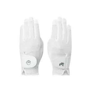 [말본골프] 여성 양손 메쉬 장갑 OFF WHITE M6242PGL10OWT