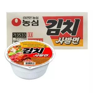 농심 김치 파츠 사발면 86g 컵라면/24개/BOX 부품 소모품 자재