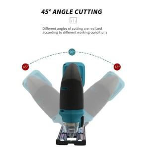 마키타 DJV182Z 무선 18V 리튬 배터리 충전식 전기 직소 커브쏘 목공 절단  톱