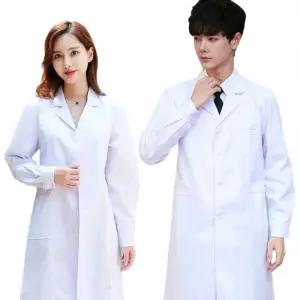 의사가운 일반 약사가운 실험복 촬영용 유튜브 브이로그 코스튬 빅사이즈 반팔 긴팔 약국
