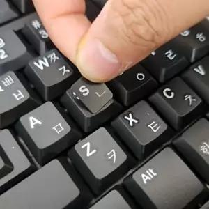 고품질 키보드 한글 자판 스티커 노트북키보드스티커 한글키스킨 노트북키스킨 노트북자판스티커 WFOIR3I