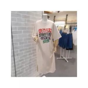 [하프클럽/레코브]  LC41F8OP018A 프린트 롱 원피스