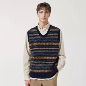 후아유 Fair Isle Vest(U) / WHKAF4V91U 276729