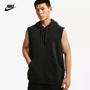 [나이키] 매장 정품 남성 N.A.C. 드라이 핏 플리스 민소매 트레이닝 후디 (IQ5552-010)
