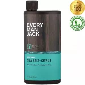 에브리맨잭 바디워시 씨 솔트 시트러스 500ml Sea Salt + Citrus Body Wash