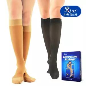[도고메디칼] 렉스타 18 의료용 무릎형 압박스타킹 얇은재질 혈액순환 다리붓기 완화 중압