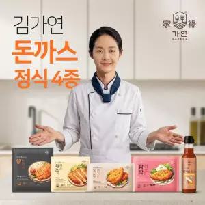 [김가연공식] 김가연 돈까스 8팩(왕돈까스2팩+치즈까스2팩+치킨까스2팩+함박