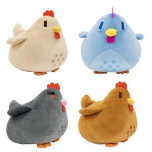 22cm 사랑스러운 스타듀 밸리 치킨 플러시   인형 동물 베개  크리스마스  홈 장식