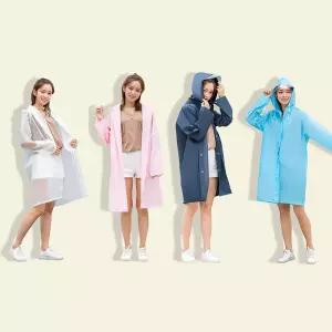 남녀공용 EVA 레인코트 우비 비옷 ONS-RC500 골프 남자 대형우산 여성 우의 일회용 판초 등산 등산용