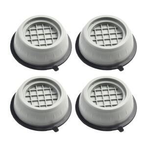세탁기 용 4PCS 고무 패드 방진 다리 스토퍼 발 무소음 보호 매트