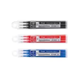 일상다많사 프릭션 볼노크 리필 단색 0.5mm 3본입 10개 1타 일본산 파이롯트 초등학생선물 판촉볼펜 문구세