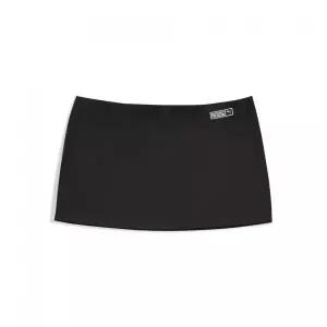 브랜드정품 푸마 PUMA x 로제 슬림 마이크로 미니 스커트 WV - 블랙 633798-01 192715