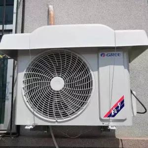 에어컨 실외기 커버 안전 보호 덮개 가리개 열차단 절전 바람막이 차양막 방수