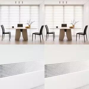 한샘 리뉴 콤비 블라인드 180 x 230cm 롤브라인드 스크린 햇빛차단 외부시선차단 은은한 빛