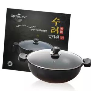 (다올)인덕션 멀티팬 32cm 만능팬 찜팬 전골팬 국산팬