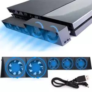 Linkhood PS4용 쿨링 팬 USB 외장 쿨러 터보 온도 제어 소니 플레이스테이션 4 전용
