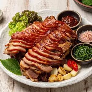 [푸디헤븐]잡내없이 쫄깃한 꾸지뽕 왕족발 앞다리 1kg