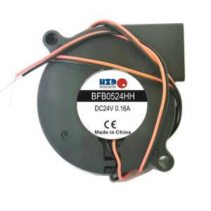 BFB0524H 5015 5cm 24V 원심 터빈 블로워 팬 PC 노트북 방열 스킨