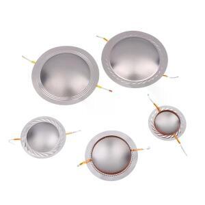 1pcs 34.4/44.4/51.5/72.2/74.5mM 오디오 드라이버 스피커 티타늄 필름 트위터 보이스 코일 멤브레인 DIY
