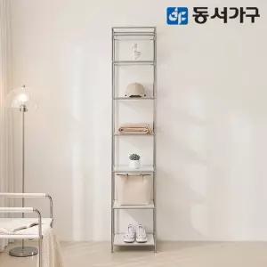동서가구 벨로 모듈 드레스룸 시스템장 400 6단 선반행거형 DF646348