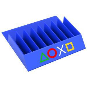 8슬롯 PS5 호환/PS4 호환/PS3 호환 소니 호환 플레이 스테이션 범용 CD 카드 용 기본 스탠드 리얼 게임 보