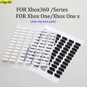 는 XBOX 호환 호환 360/One  S X 게임 컨트롤러 풋 패드 화이트 블랙 콘솔 미끄럼 방지 고무 교체에 적합