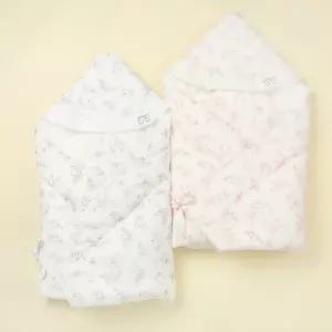 [롯데백화점]타티네쇼콜라 쌍둥이출산선물 (넬라모달겉싸개 P+B)TNMXWP478000-PB