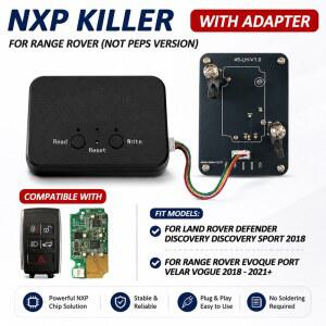 CNP259 슈퍼 NXP 킬러 어댑터 키 추가 장치 315/434 JK52 15K601 BH AG 랜드로버 호환 디펜더 디스커버리 스포츠 이보크용