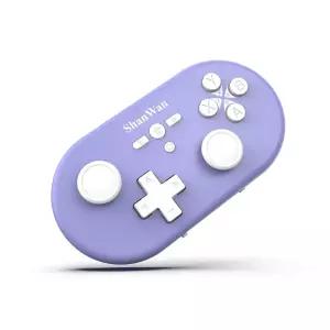 ShanWan 무선 핸드헬드 컨트롤러로 Switch/Switch 2/Android/iOS/PC/Steam Deck/휴대폰에 적합하며 1000Hz
