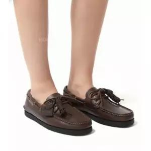 클락스 MUST IT_ 26SS Godney Boat Brown Leather 26185683 고드니 보트 로퍼 125887620
