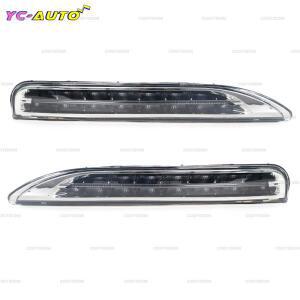 포르쉐 카이엔 2011 LED 프론트 범퍼 주간 주행등, DRL 주행 램프, 자동차 액세서리, 95863118100