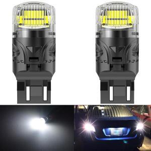 2x T20 7443 992 W21W LED 전구 Canbus Lada Kalina Granta Vesta Opel Astra J 주간 주행 등 DRL
