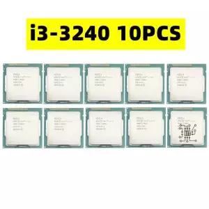 10개 코어 i3-3240 i3 3.4GHz 듀얼 CPU 프로세서 55W LGA