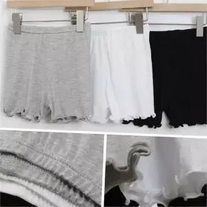 어린이 셔링 속바지 여아 유아 짧은 아동 셔링 속바지 무지