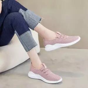 4color 운동화 단화 여자 메쉬 가벼운 통풍 러닝화 여름